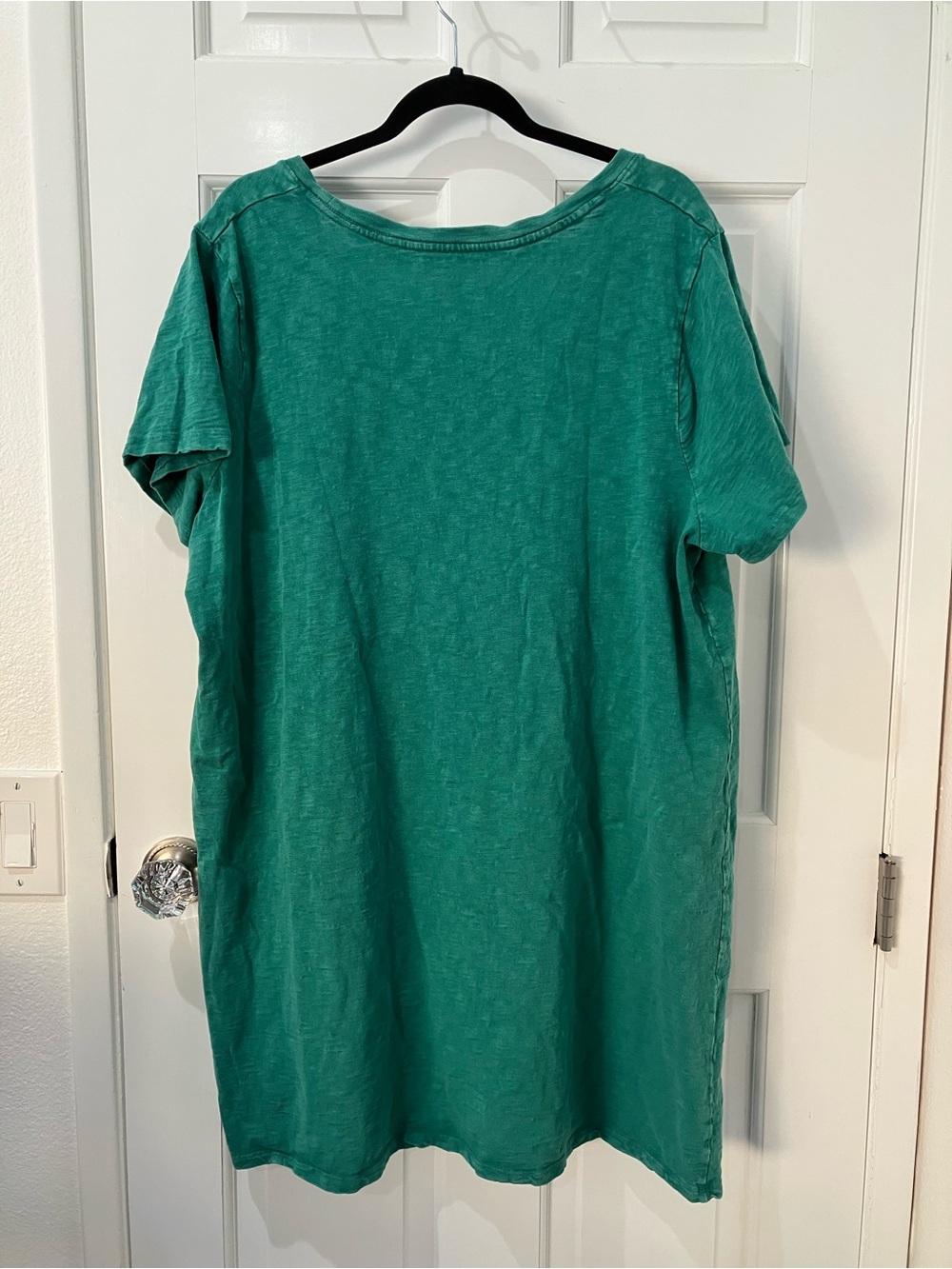 Universal Thread Green T-Shirt Dress, 2X - Picture 4 of 4